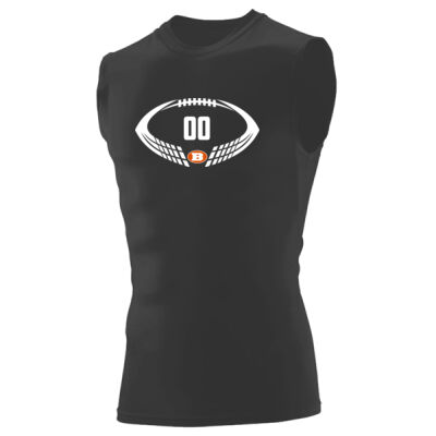Brooks Football  - Youth Hyperform Sleeveless Compression Shirt Thumbnail