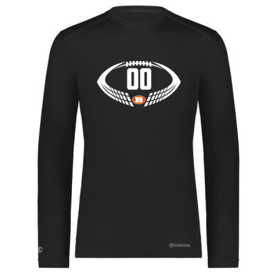 Brooks Football  - Youth Essential Long Sleeve Tee Powered by Coolcore(r) Thumbnail