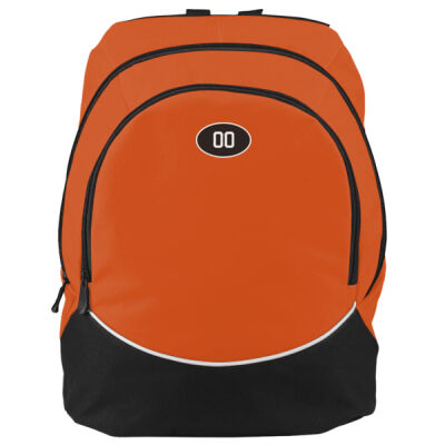 Oval and Number  - Tri-Color Backpack Thumbnail